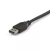 StarTech.com USB31AC1M USB-A auf USB-C Kabel, St/St, USB 3.1, 10 Gbit/s, 1 m (3 ft), Schwarz