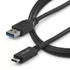 StarTech.com USB31AC1M USB-A auf USB-C Kabel, St/St, USB 3.1, 10 Gbit/s, 1 m (3 ft), Schwarz