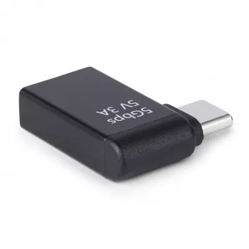 StarTech.com abgewinkelter USB-C-auf-USB-A-Adapter, USB 5 Gbit/s, kompakter USB-C-Stecker auf USB-A-Buchse-Adapter, Metallgehäuse, Stecker/Buchse