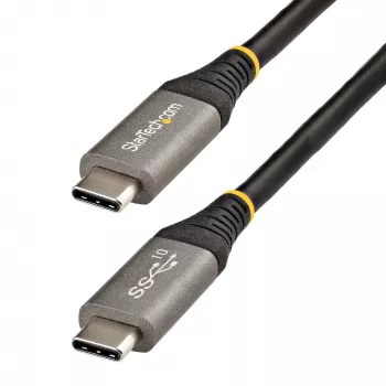 StarTech.com 3ft (1m) USB-C-Kabel 10 Gbit/s – USB-IF-zertifiziertes USB-C-Kabel – USB 3.1 Type-C-Kabel – 100W (5A) Power Delivery Laden, DP Alt Mode – USB-C-auf-C-Kabel – Laden & Synchronisieren