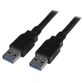 StarTech.com USB 3.0 Kabel - A auf A - M/M - 3 m (10 ft.), 3 m, USB A, USB A, USB 3.2 Gen 1 (3.1 Gen 1), Male/Male, Schwarz