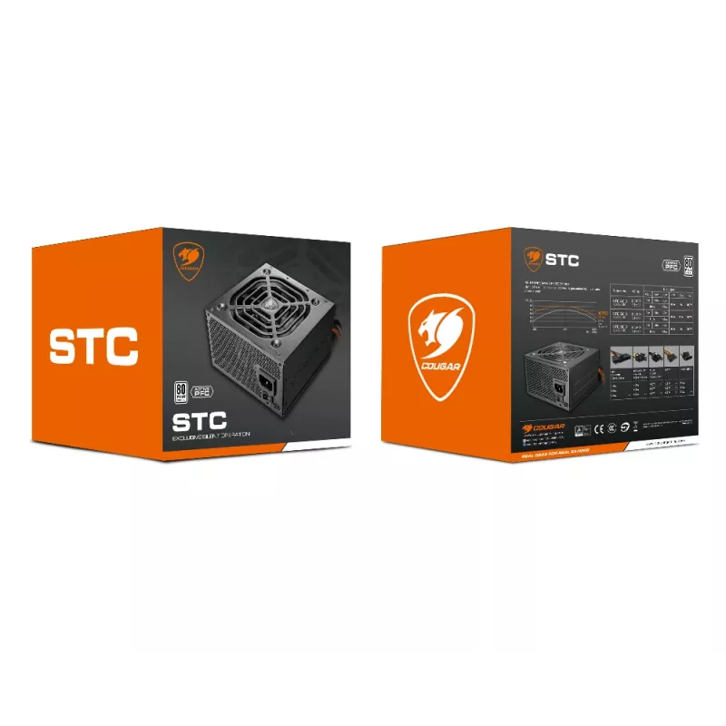 COUGAR Netzteil STC 600W ATX / 80 Plus 230V EU