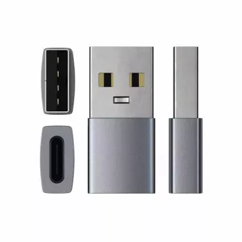 Kabel-Adapter Satechi ST-TAUCM USB-A auf USB-C Grau