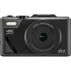 Easypix V64 Flip 20203 Kompakte Digitalkamera, 64 MP, 4K Video, 3 Zoll Klappdisplay, 18x Digitalzoom, WiFi