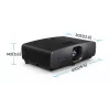 BenQ W2720i 9H.JSX77.57E DLP Heimkino-Projektor, 4K, 4 LED, 3D, 2500 Lumen