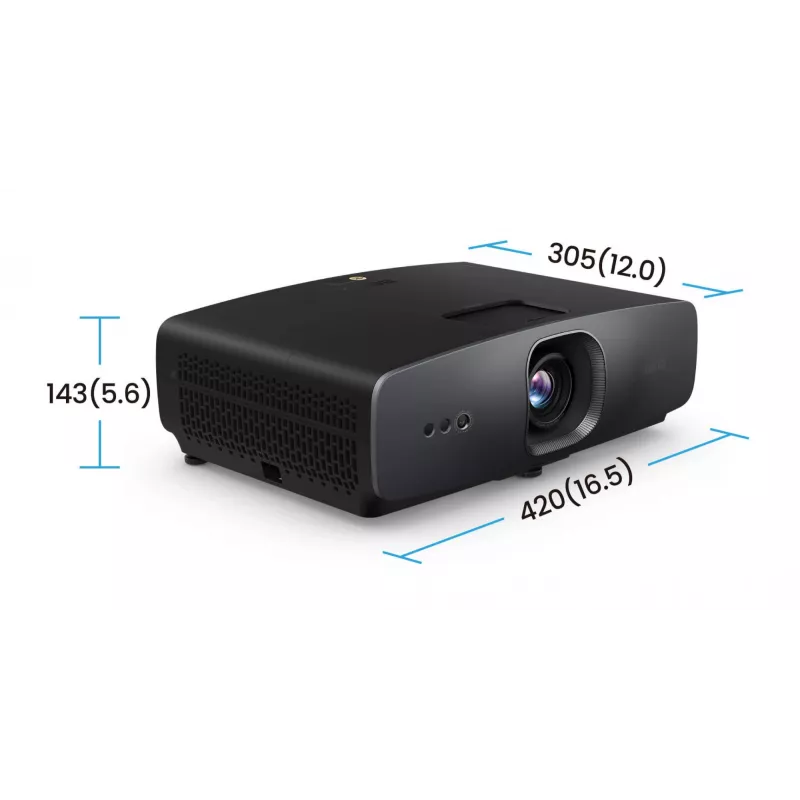 BenQ W2720i 9H.JSX77.57E DLP Heimkino-Projektor, 4K, 4 LED, 3D, 2500 Lumen