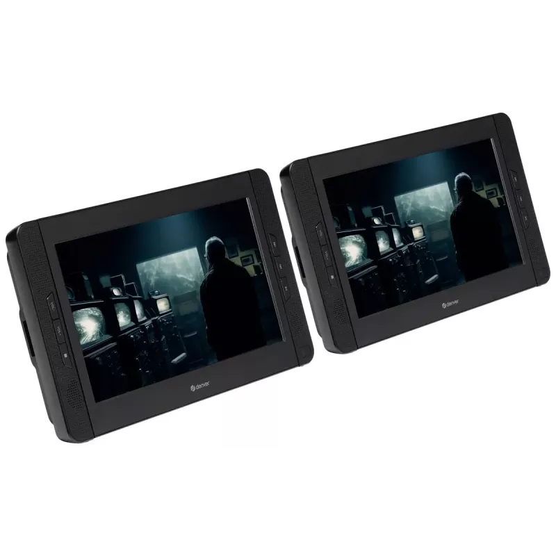 Denver MTW-1098 tragbarer DVD-Player mit 2 x 10-Zoll-Displays