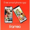 Denver Frameo PFF-1015W Digitaler Bilderrahmen, 10,1 Zoll (25,4 cm), Touchscreen, WLAN, 16 GB, Weiß