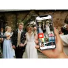 Denver Frameo PFF-1015W Digitaler Bilderrahmen, 10,1 Zoll (25,4 cm), Touchscreen, WLAN, 16 GB, Weiß