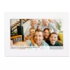 Denver Frameo PFF-1015W Digitaler Bilderrahmen, 10,1 Zoll (25,4 cm), Touchscreen, WLAN, 16 GB, Weiß