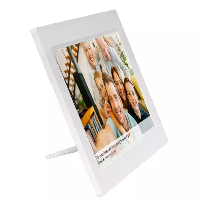 Denver Frameo PFF-1015W Digitaler Bilderrahmen, 10,1 Zoll (25,4 cm), Touchscreen, WLAN, 16 GB, Weiß