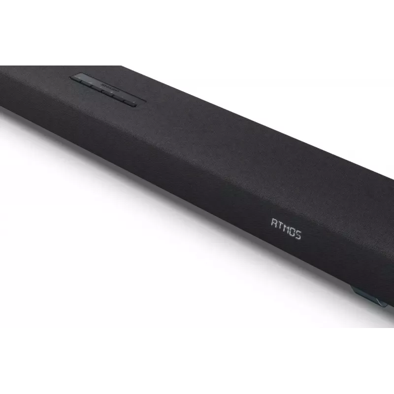 Sharp HT-SBW53121(BK) 3.1.2-Kanal-Soundbar mit kabellosem Subwoofer, schwarz