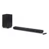 Sharp HT-SBW53121(BK) 3.1.2-Kanal-Soundbar mit kabellosem Subwoofer, schwarz