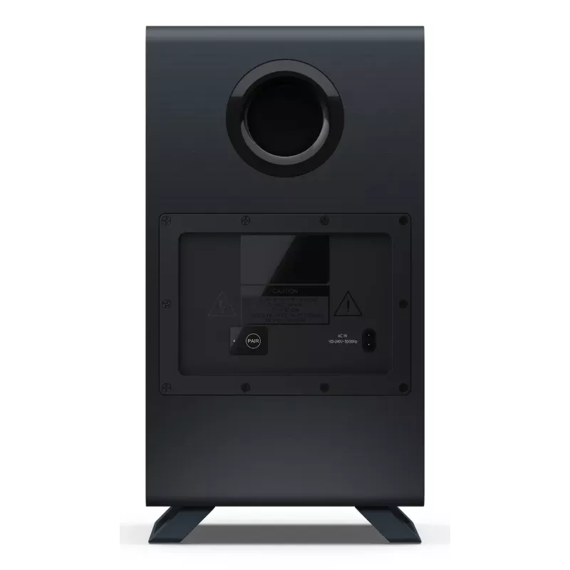 Sharp HT-SBW53121(BK) 3.1.2-Kanal-Soundbar mit kabellosem Subwoofer, schwarz
