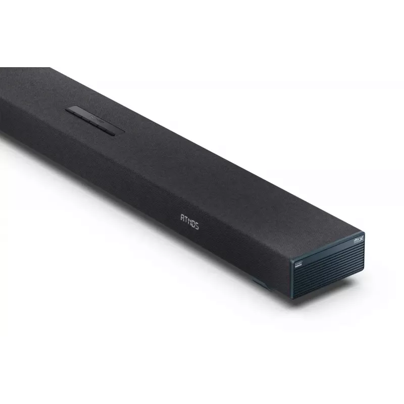 Sharp HT-SBW53121(BK) 3.1.2-Kanal-Soundbar mit kabellosem Subwoofer, schwarz