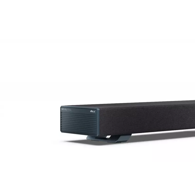 Sharp HT-SBW53121(BK) 3.1.2-Kanal-Soundbar mit kabellosem Subwoofer, schwarz