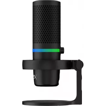 HyperX DuoCast - USB-Mikrofon (Schwarz) - RGB-Beleuchtung