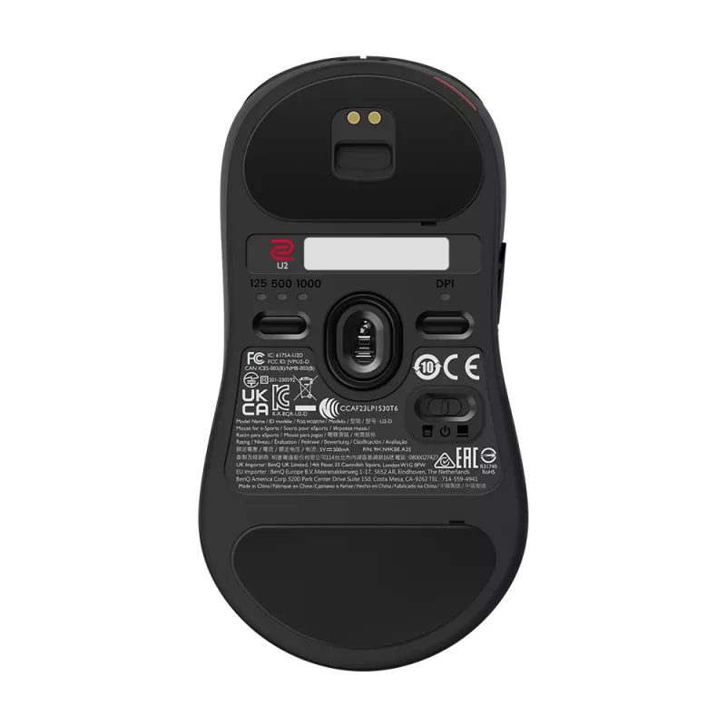 ZOWIE U2 Gaming-Maus beidhändig RF Wireless Optisch 3200 DPI