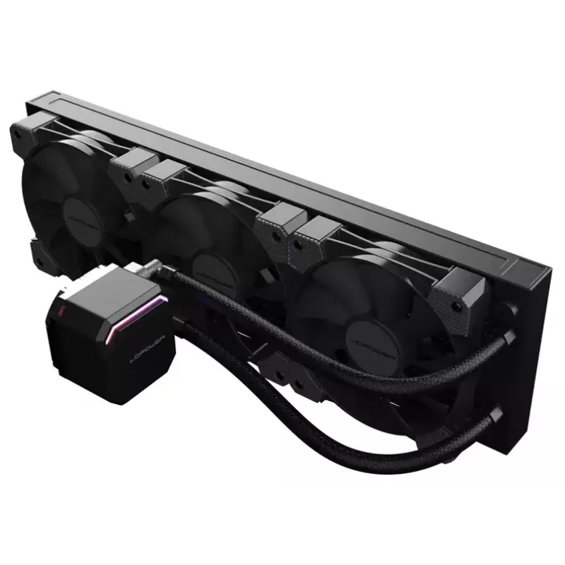 All-in-One-Flüssigkeitskühler LC-Power LC-CC-360-B 12 cm Schwarz