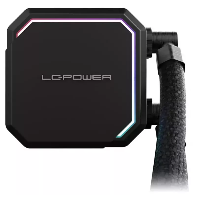 All-in-One-Flüssigkeitskühler LC-Power LC-CC-240-B-ARGB 12 cm Schwarz