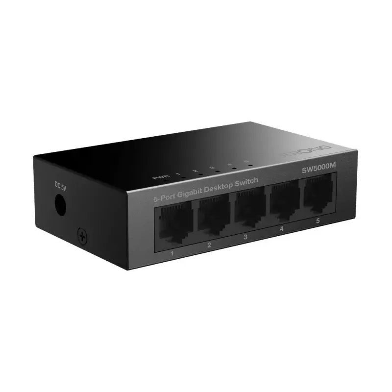 Strong SW5000M Netzwerk-Switch Gigabit Ethernet 5 Ports 10 Gbit/s