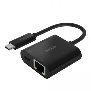 Belkin INC002vfBK USB-C Dual-Display-Dockingstation, DisplayLink, 2x HDMI, Gigabit Ethernet, Schwarz