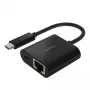 Belkin INC002vfBK USB-C Dual-Display-Dockingstation, DisplayLink, 2x HDMI, Gigabit Ethernet, Schwarz
