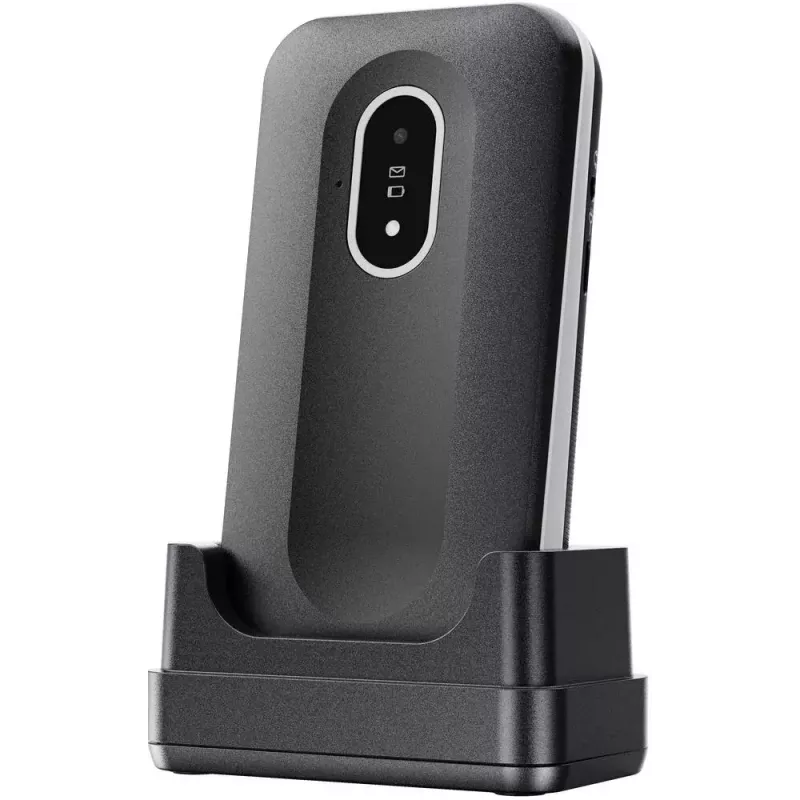 Doro Leva L20 4G Klapphandy, 2,8 Zoll, Schwarz/Weiß