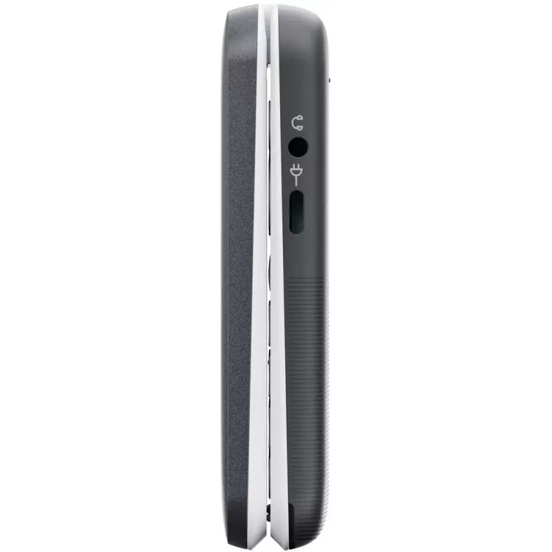 Doro Leva L30 4G Klapphandy, 2,8 Zoll, Graphit/Weiß