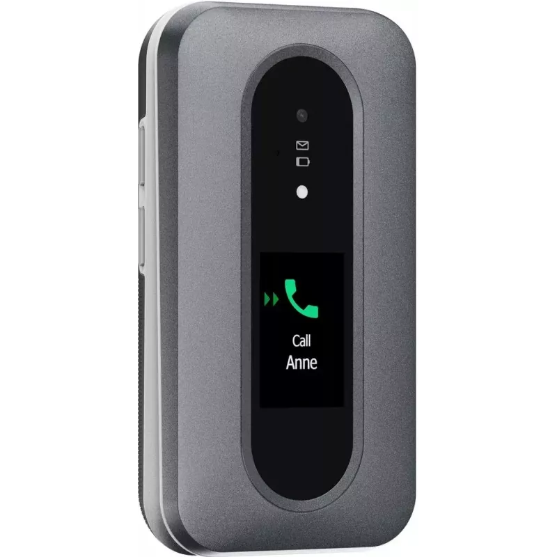 Doro Leva L30 4G Klapphandy, 2,8 Zoll, Graphit/Weiß
