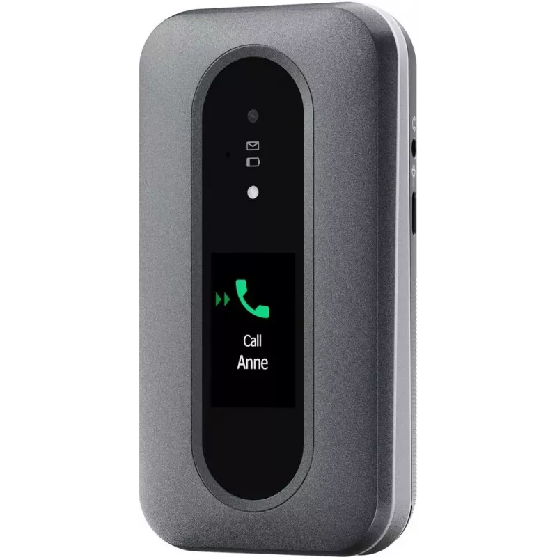 Doro Leva L30 4G Klapphandy, 2,8 Zoll, Graphit/Weiß