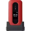 Doro Leva L30 4G Klapphandy, 2,8 Zoll, Rot/Weiß