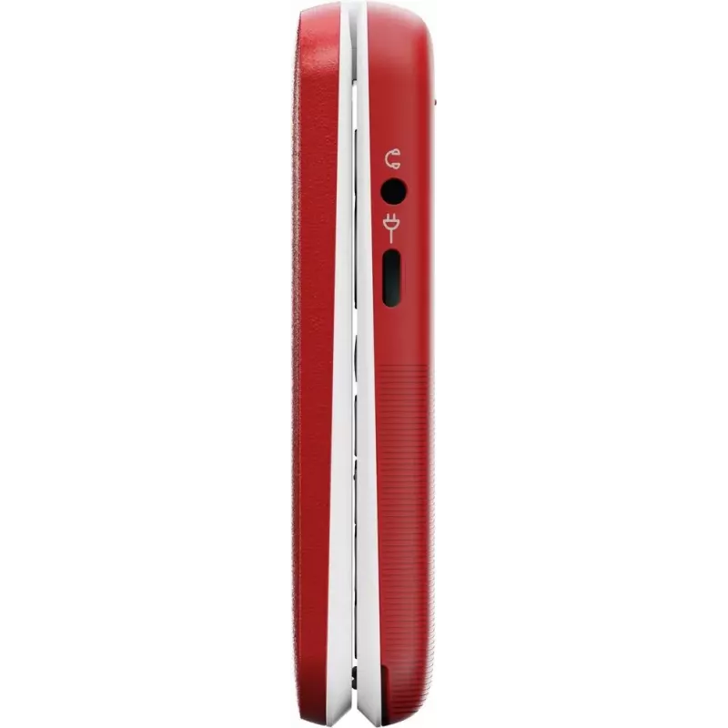 Doro Leva L30 4G Klapphandy, 2,8 Zoll, Rot/Weiß