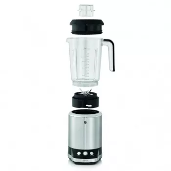 WMF Kult X 04.1652.0011 Multifunktionsmixer, 1,2 l, 900 W, Edelstahl/Schwarz