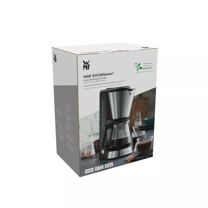 WMF KITCHENminis 0412270011 Halbautomatische Filterkaffeemaschine 0,625 L