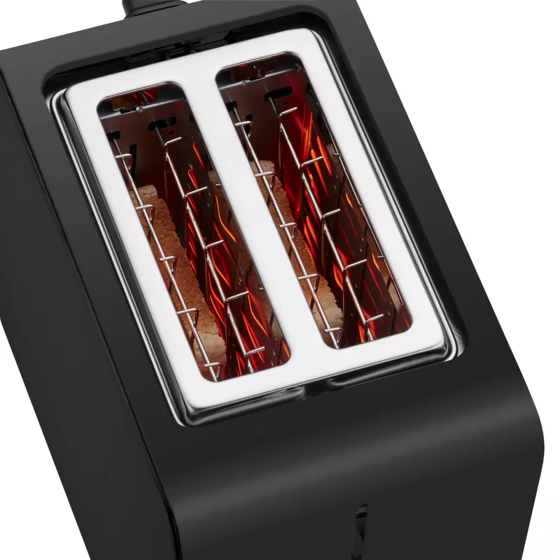 WMF Stelio 04.1421.0071 Toaster, Deep Black