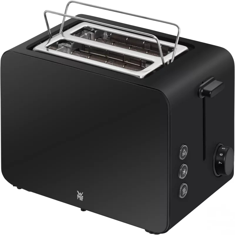 WMF Stelio 04.1421.0071 Toaster, Deep Black