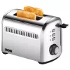 Unold 38326 Retro Toaster, 2 Scheiben, 2 Schlitze, Edelstahl