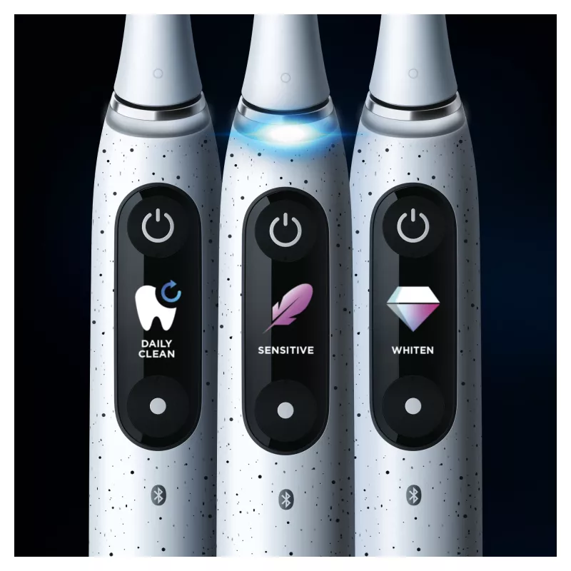 Oral-B iO Series 10 Erwachsene rotierend-oszillierende Zahnbürste Weiß