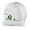 Braun BC01W Quarz-Wecker Weiß