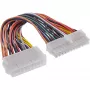 InLine Mainboard Stromadapterkabel 20-Pin-Buchse / 24-Pin-EPS-Stecker 0,16 m