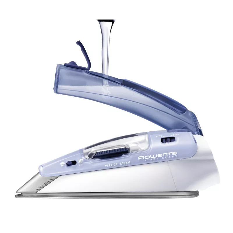 Rowenta DA1510F1 Bügeleisen Dampfbügeleisen Microsteam 200 Bügelsohle 1000 W Blau, Weiß