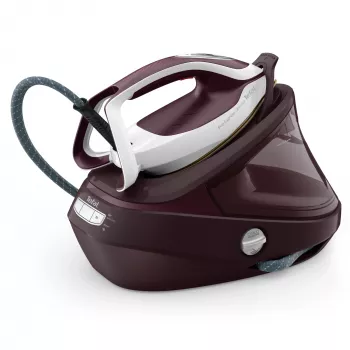 Tefal Pro Express Ultimate II GV9721 1,2 l Durilium AirGlide Autoclean Bügelsohle Rot, Weiß