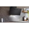 Siemens iQ300 LC87KFN60 Wand-Dunstabzugshaube, schräg, 80 cm, Home Connect, 56 dB, Energieklasse A+, LED, schwarz