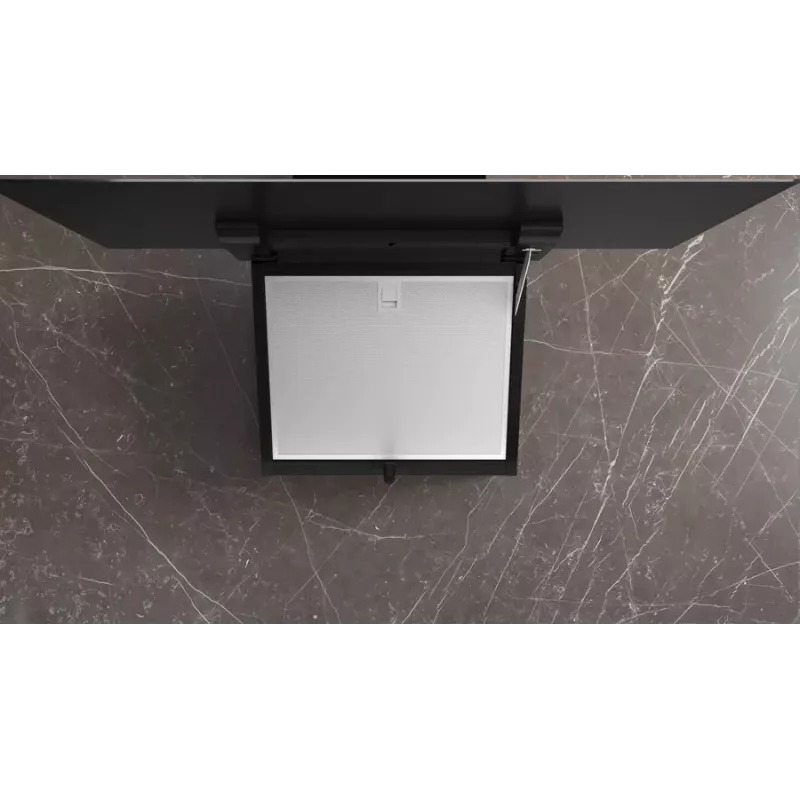 Siemens iQ300 LC87KFN60 Wand-Dunstabzugshaube, schräg, 80 cm, Home Connect, 56 dB, Energieklasse A+, LED, schwarz