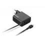 Lenovo GX21L58555 65-W-USB-C-Netzteil, EU-Stecker, 20 V, 1,7 m Kabel, schwarz