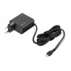 Lenovo GX21L58555 65-W-USB-C-Netzteil, EU-Stecker, 20 V, 1,7 m Kabel, schwarz