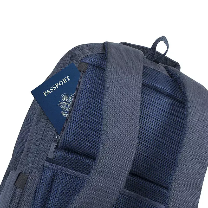Rivacase 8460 Tegel Laptop-Rucksack 43,9 cm (17,3 Zoll), Eco, Dunkelblau