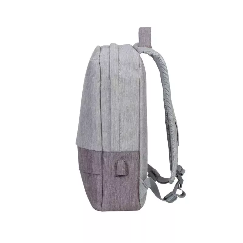 Rivacase 7562 Prater Diebstahlschutz-Laptop-Rucksack 15,6 Zoll (39,6 cm), Grau/Mocha