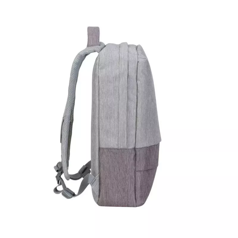 Rivacase 7562 Prater Diebstahlschutz-Laptop-Rucksack 15,6 Zoll (39,6 cm), Grau/Mocha